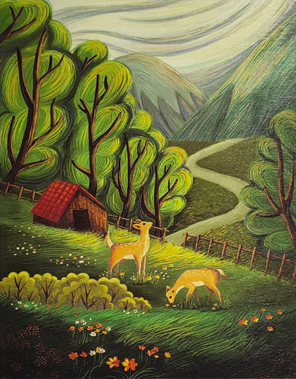 Deer in Spring