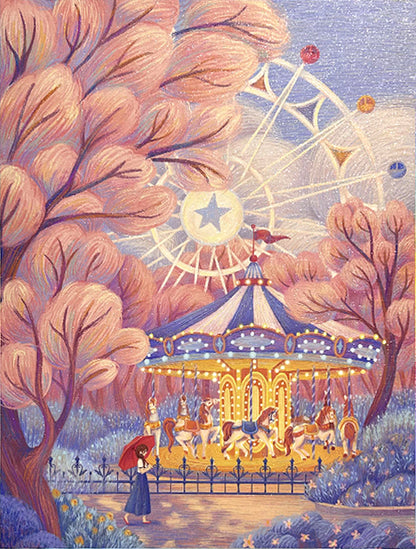 Springtime Amusement Park