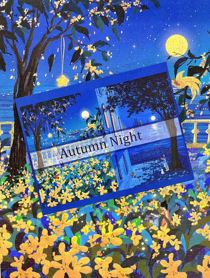 Autumn Night - Double Sided & Glow in the Dark